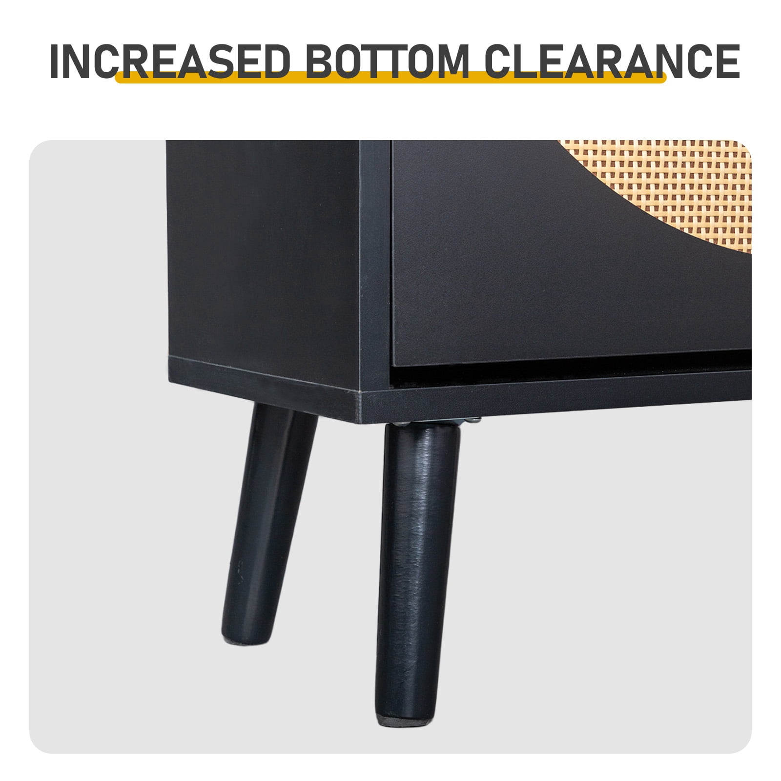 Shoe Cabinet with 1 Draw & 2 Flip-Top Compartments, Modern Black Particleboard Shoe Storage Organizer, Space-Saving Entryway Cabinet for Hallway Apartment