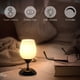 thumbnail image 2 of Lámpara de mesa Boncoo Touch Control, 21 cm, cristal opalino, 110 V, 2 of 8