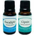 thumbnail image 1 of Pack de 2 aceites esenciales naturales Krisamex eucalipto y cipres 15 ml c/u, 1 of 4