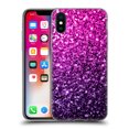 thumbnail image 1 of Head Case Designs Officially Licensed PLdesign Glitter Sparkles Purple Pink Soft Gel Case Compatible with Apple iPhone X / iPhone XS, 1 of 7