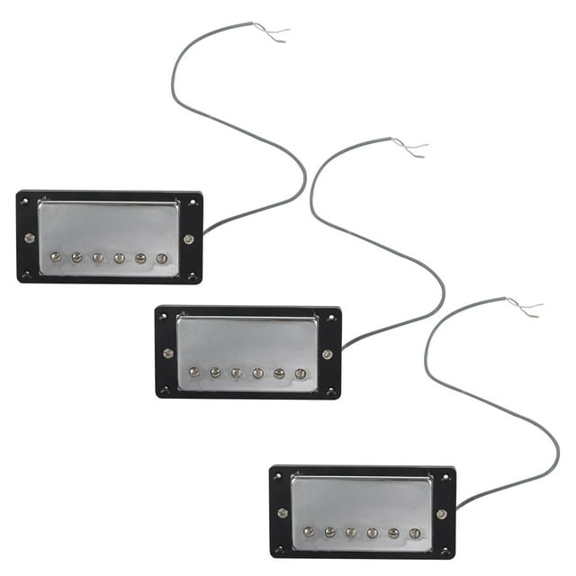 6X Humbucker Double Bobine pour Micros, Compatible avec Guitare Électrique Style LP