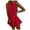Z01-Red, variant on GEWSEY Women Bubble Mini Dress Cute Tie up Backless Sleeveless Party Short Graduation Dress Summer Dress White, M