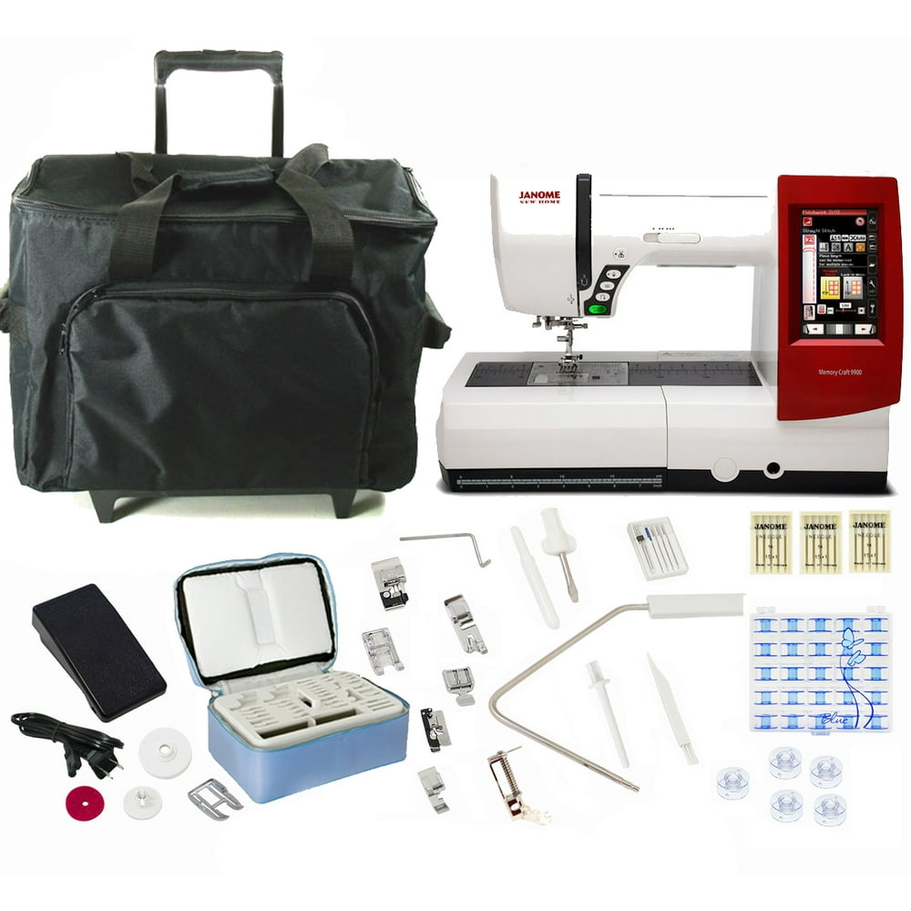 Janome Horizon Memory Craft 9900 Sewing and Embroidery Machine with