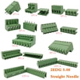thumbnail image 4 of Conector de bloque de terminales de 5,08 mm con paso de 10/5 pares, 2EDG, 5,08 mm, 2-12 pines, conector de tornillo para PCB, bloque de terminales, zócalo 2EDG, tornillo para PCB, 4 of 4