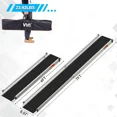 thumbnail image 2 of Adjustable Wheelchair Ramp, 4-7 ft Portable Wheelchair Ramp for Home Step, Door Threshold Wheelchair Ramps for Home, Non-Slip Aluminum Scooter Ramp for Car, Doorways, Curbs, Stairs-2PCS, 2 of 7