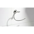 thumbnail image 2 of Richelieu NB1090671 Bridgeport Single Post Tissue Holder - Stainless Steel, 2 of 7