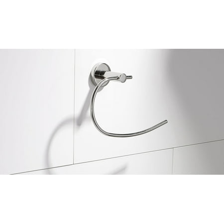 Richelieu Nb10906 Bridgeport Single Post Tissue Holder Walmart Com Walmart Com