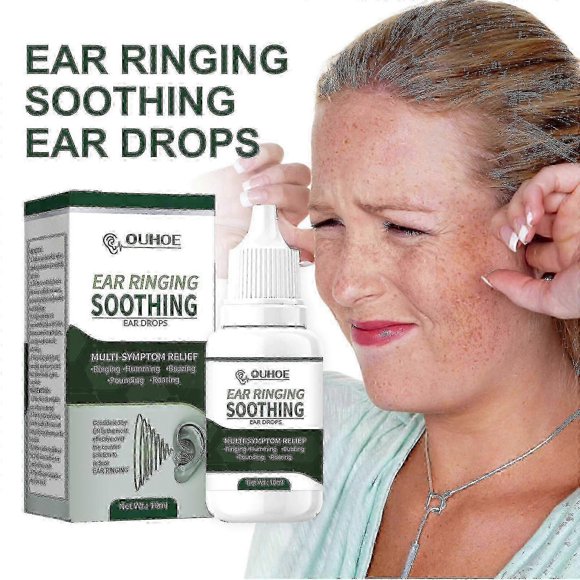 Tinnitus Relief Drops Gentle Cleaning In The Ear To Relieve Tinnitus And Back Ear Discomfort Care Drops