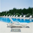 thumbnail image 2 of Compamia Sunrise Pool Chaise Lounge in White, 2 of 3
