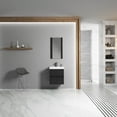 thumbnail image 5 of 20" Freestanding Bathroom Vanity with Medicine Cabinet - Silver Grey, 5 of 8