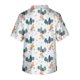 thumbnail image 3 of Men's Short Sleeve V Neck Small Animals Print Chest Pocket Carer Top5XL, 3 of 3