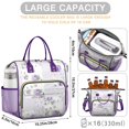 thumbnail image 5 of Pioneer Flower Floral Print Pattern Womens Lunch Box for Work,Insulated Large Lunch Bag for Tween and Teen,Loncheras Para Mujer,Leakproof Adult Lunch Bag for Work,Beach,Travel,Picnic,Camping, 5 of 7