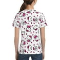 thumbnail image 6 of Hello Kitty T Shirts For Girls Boys, 3d Print Cartoon Graphics T Shirt, Youth Crewneck T-Shirt, Unisex Short Sleeve Top Tees Age 4-16 Years, 6 of 7
