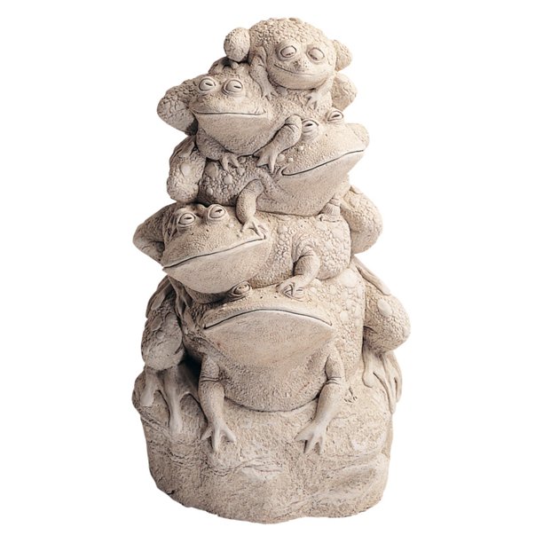 Leap Frog Garden Statue