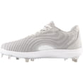 thumbnail image 4 of New Balance Mens FuelCell 4040v7 Low Metal Baseball Cleat - Discontinued Options Grey/White 14, 4 of 6