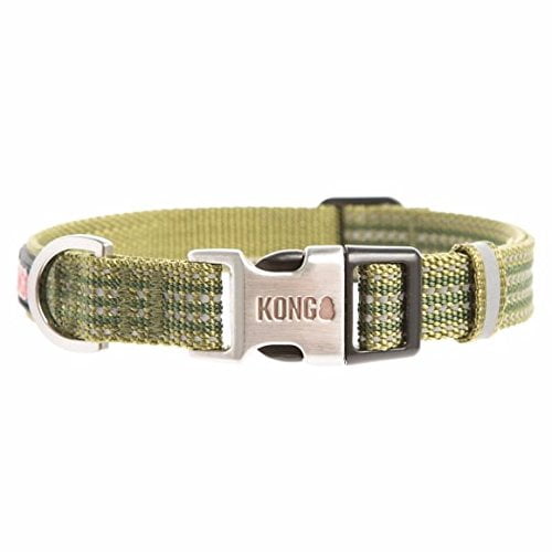 COLLAR New Kong Reflective Dog Green Large
