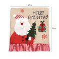 thumbnail image 5 of Funda para silla de Navidad con dibujos animados cubierta antideslizante antiarrugas Likrtyny reutilizable para fiesta Festival y vacaciones, 5 of 5
