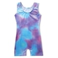 thumbnail image 3 of Weebloom Girls Gymnastics Leotard Athletic Romper Jumpsuit Stretch Playwear Long Sleeve Bodysuit For Toddler Kids Comfortable Outfit 3-4 Years, 3 of 5
