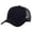 Black, variant on Basic Solid Color Light Board Breathable Baseball Cap Summer Sunshade Net Hat Light Blue One Size