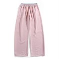 thumbnail image 6 of Aezemi Men Straight Leg Running Pants Fashion Outdoor Elastic Waist Drawstring Workout Long Trousers with Pockets Winter Fall Sports Exercise Trendy Comfy Casual Bottoms XS, 6 of 7