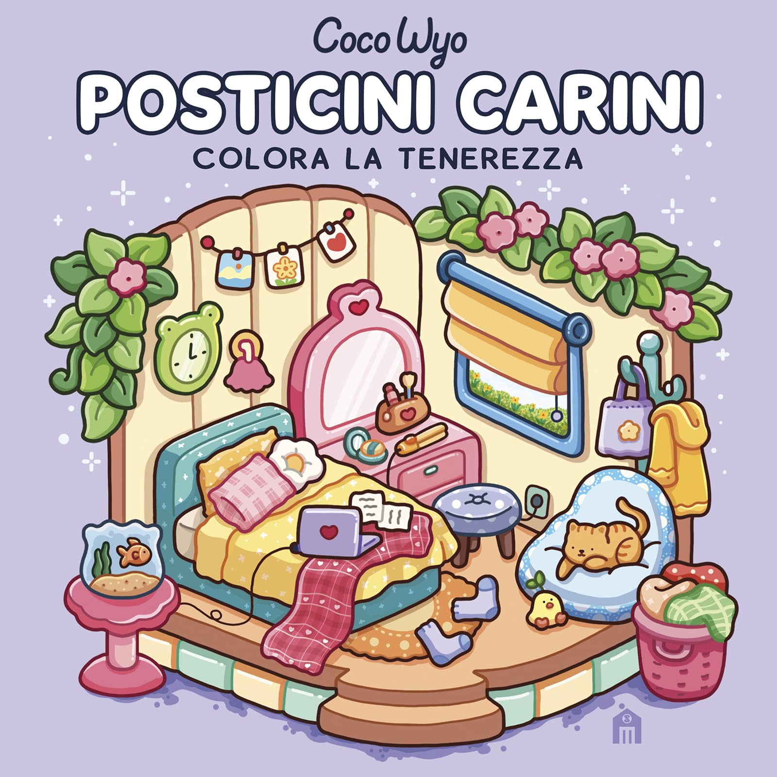 Coco Wyo Posticini carini. Libro da colorare per tutte le et&agrave; (Gli originali Coco W (Paperback)