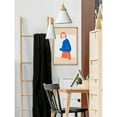 thumbnail image 5 of Marmont Hill Bangs and Eyebrows Framed Painting Print, 5 of 5