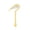 Yellow, variant on 3PC Pet Knotting Comb, Cat Dog Dematting Knife with Cat Paw Design, Curved Grooming Tool for Removing Mats and Tangles,4.33 in.