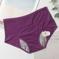 thumbnail image 3 of charmo essentials Womens Period Underwear Plus Size Panties Briefs Pack of 4, 3 of 8