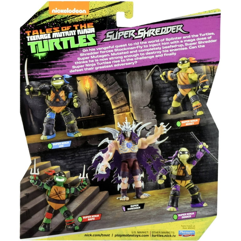 Basic Figures Super Shredder (Teenage Mutant Ninja Turtles (TMNT), Original  Toyline, Evil)