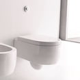 thumbnail image 3 of Ws Bath Collections Flo 3115 Flo One-Piece Elongated Wall Mounted Toilet - White, 3 of 3