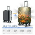 thumbnail image 3 of Cauagu Butterflies In Flower Field Print Travel Luggage Cover,Travel Dust-proof Suitcase Cover Softside Suitcase Protector for 18-32inch,Not Included Suitcase, 3 of 8