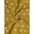 thumbnail image 6 of Unique Bargains Women's Spaghetti Strap Printed Sleeveless Ruffle Mini Dress M Yellow-Dots, 6 of 7