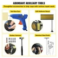 thumbnail image 6 of 89-Piece Paintless Dent Repair Kit - Golden Lifter & Glue Puller Tabs - Includes Hot Glue Gun & LED Board - For Cars & Appliances, 6 of 11