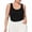 A-Black, variant on Jinhomg Women's Lace Trim Camisole Loose Fit Sleeveless Square Neck Tank Tops Plus Size Comfy Cami Undershirt Trendy Summer Clothes Holiday Black XXXXL