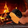 thumbnail image 5 of Soplador de chimenea Jinxiu, soplador de madera para interiores con correa para colgar, mango largo, boquilla de metal, gran herramienta para chimenea, chimenea, estufa de leña TUNC Sencillez, 5 of 5