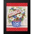 thumbnail image 2 of McKenna, Kathleen Parr 19x24 Black Modern Framed Museum Art Print Titled - Patriotic Welcome, 2 of 5
