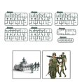 thumbnail image 4 of 1 1/35 plástico 5 uds modelo Kit infantería decoración sin para decoración de de arena DIY bloques sin ensamb, 4 of 9