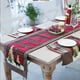 thumbnail image 4 of sweethay Camino de navideño, suministros para fiestas de restaurante, accesorios, adornos de mesa, diseño de escena, mantel a cuadros, adornos para Kits de decoración para fiestas sweethay HA070263-00, 4 of 6