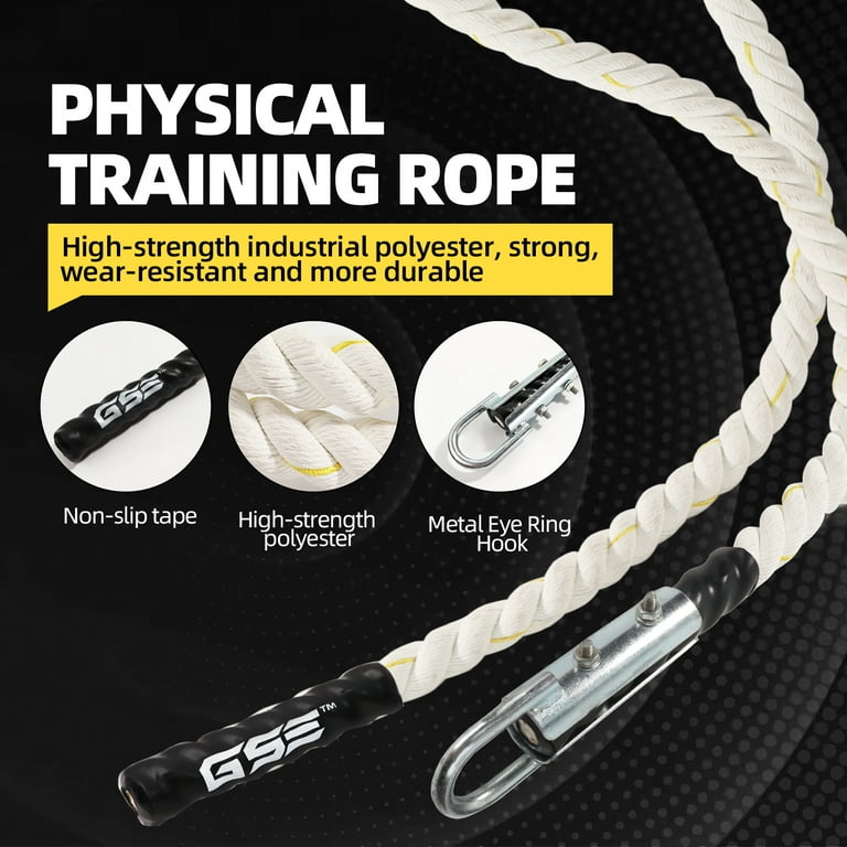 Polyester Gym Climbing Rope GSE Games & Sports Expert