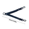 thumbnail image 2 of BKER Double Dog Traction Rope Adjustable Length Used For Training Dogs Double Reflective Dog Traction Rope Entanglement Design Heavy Duty Nylon And Metal Buckle Ideal Cho, 2 of 2