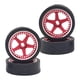 thumbnail image 3 of Accesorios de actualización de llantas y neumáticos resistentes al desgaste universales para Wltoys RC Rojo, 3 of 7