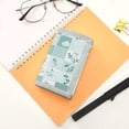 thumbnail image 7 of JIALIOU Nylon Trifold Card Wallet with ID Window Zipper Pocket for Men Women Teen Vintage Floral and Gingham, 7 of 7