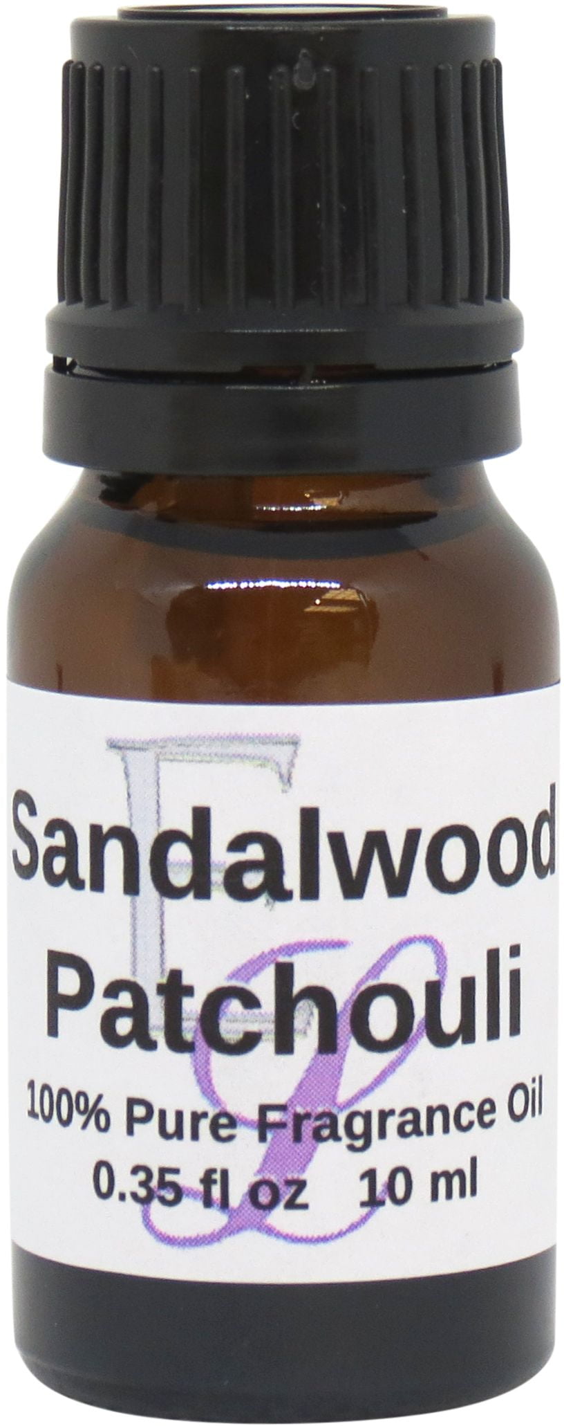 Sandalwood Patchouli Fragrance Oil by Eclectic Lady, 10 ml, Premium Grade Fragrance Oil