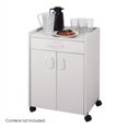 thumbnail image 2 of Safco Mobile Refreshment Center - Pedestal - mobile - 2 doors - wood - gray, 2 of 2