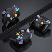 Luxmo Wireless Gamecube Controller With Receiver Adapter for GameCube/Wii Console