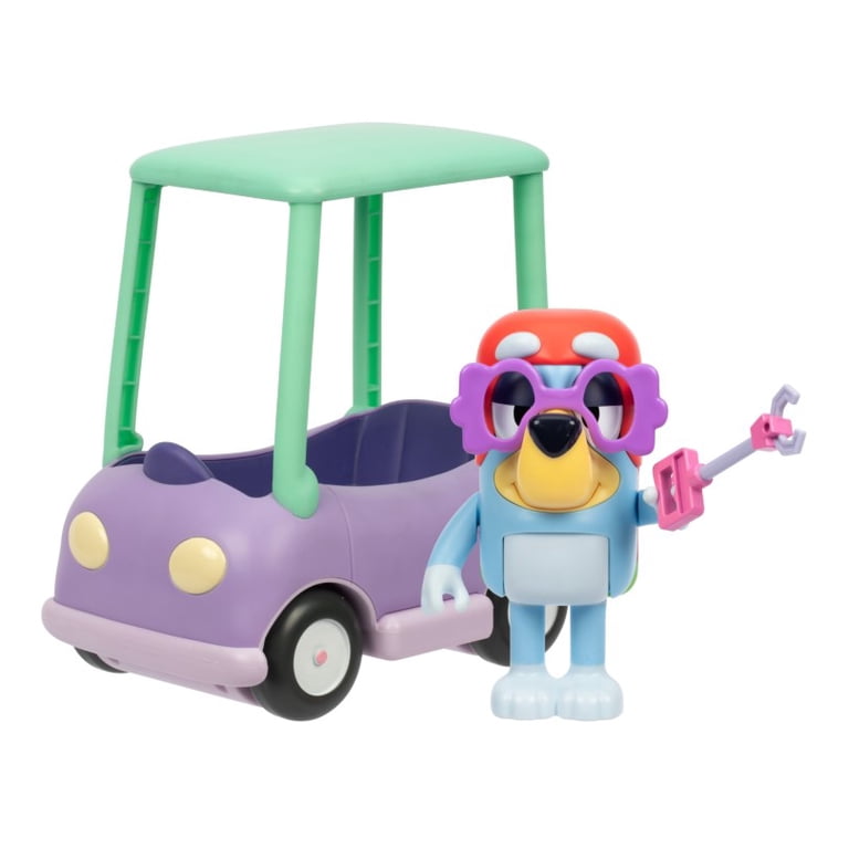 Bluey Chat Mates Grannies Car with Janet, 5.5