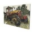 thumbnail image 3 of 16x24 inch Yard Wall Art Rustic Decor Retro Tractor Canvas Painting,Pastoral Home Yard Fence Wall Decoration Prints,Farmhouse Kitchen,Living Room Wall Hanging Decor Art Hanging Picture Gift, 3 of 6