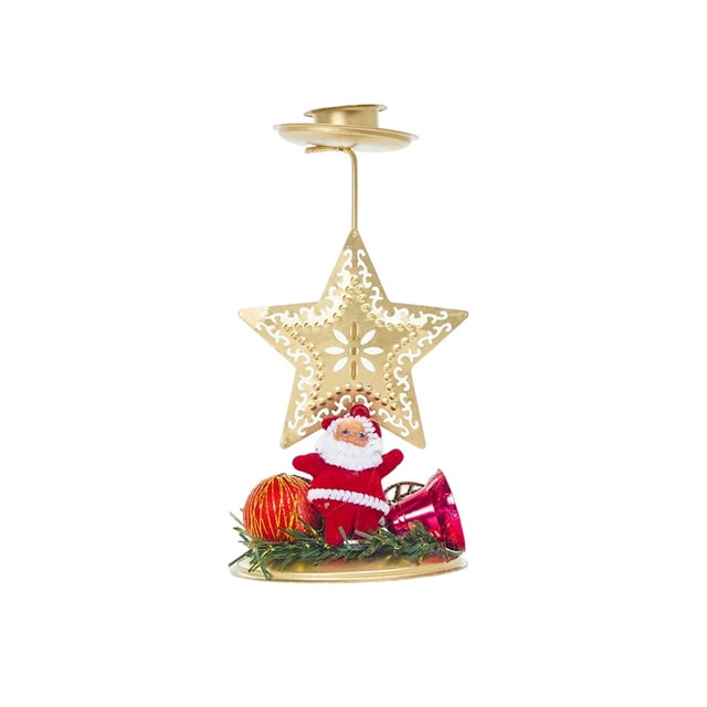 Portavelas de Navidad Inteprter Estrella HA074984-04