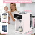 thumbnail image 3 of HORIGEN Pink Automatic Baby Formula Dispenser with App Control, Instant Heating, BPA-Free for Night Feeding, 3 of 12