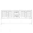 thumbnail image 2 of Alya Bath Wilmington 71"W Wood Double Vanity with No Top in White, 2 of 3